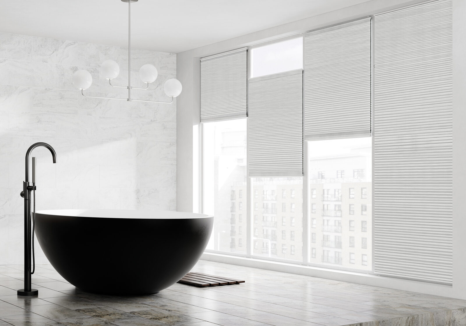 Tribeca Blockout Grey Dawn