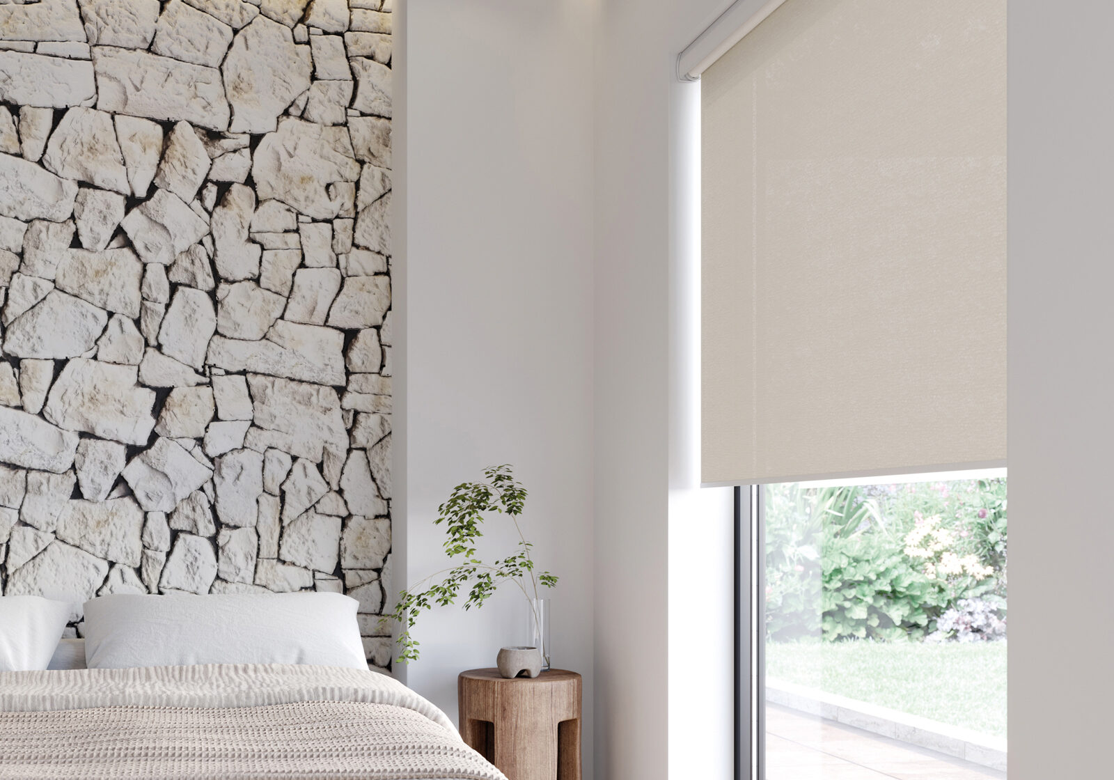 leighton Pure with 70mm white fascia profile